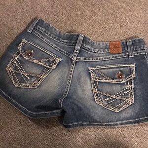 BKE jean shorts size 28, $20 obo